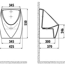 Export Group – Писсуар сенсорный URINAL цв. белый TP645-00CB00E-0001