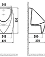 Писсуар сенсорный URINAL цв. белый TP645-00CB00E-0001