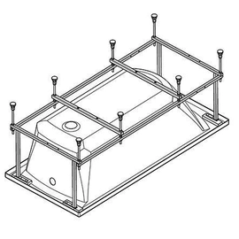 Export Group – Каркас для ванны Santek Фиджи 170х75 (1.WH50.1.601)