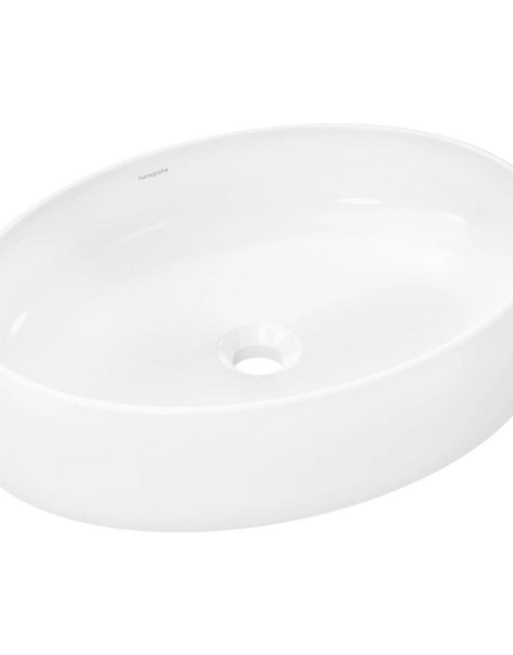 Раковина - чаша Hansgrohe Xuniva D 550x400x175 накладная, белый (60165450)