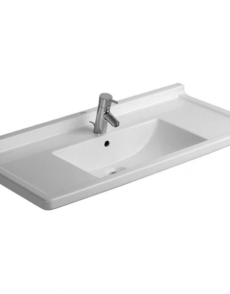 Раковина мебельная Duravit 85х48.5х19, фарфор, цвет Белый (0304800000)