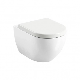 Export Group – Унитаз подвесной Ravak Uni Chrome Rim, без сиденья, белый (X01516)