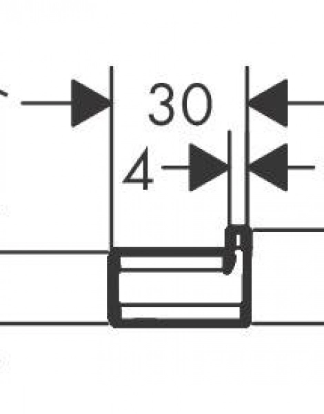 Крючок Hansgrohe AddStoris, Белый матовый (41742700)