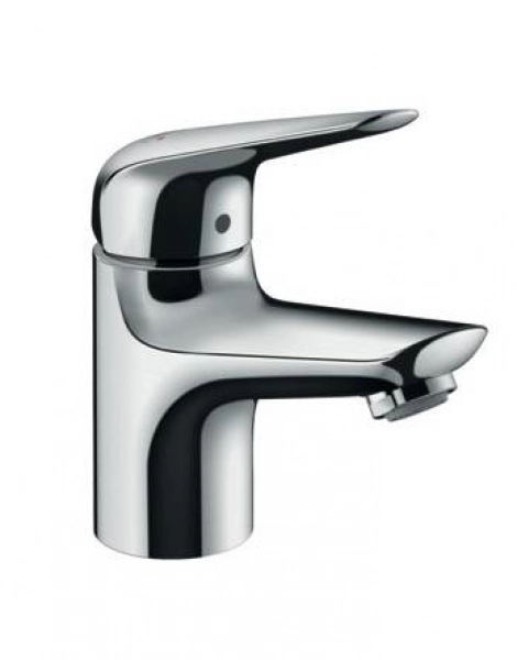 Смеситель для раковины Hansgrohe Novus, однорычажный, без сливного набора, хром (71021000)