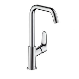 Export Group – Смеситель для раковины Hansgrohe Focus E2, однорычажный, с поворотным изливом 120°, хром (31609000)