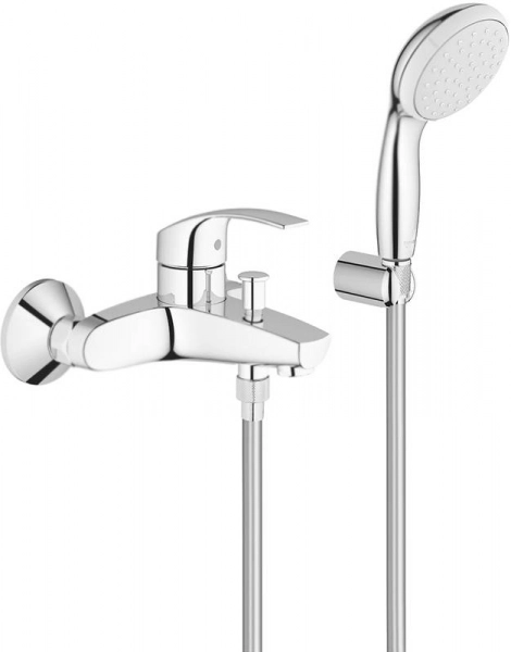 Смеситель для ванны Grohe Eurosmart Хром (3330220A)