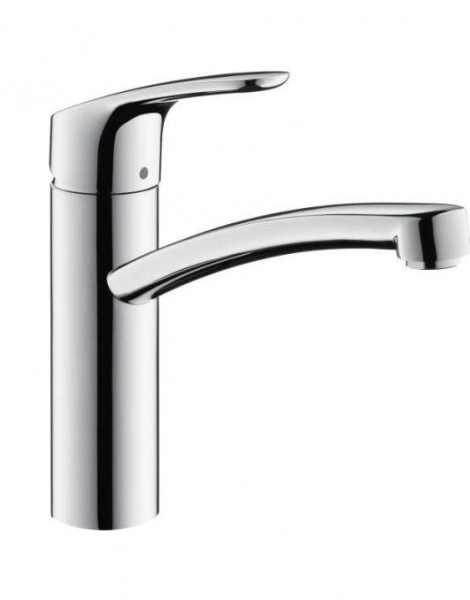 Hansgrohe 31806000 Focus Смеситель для кухни, однорычажный, с накидной гайкой, 3/8