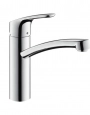 Hansgrohe 31806000 Focus Смеситель для кухни, однорычажный, с накидной гайкой, 3/8