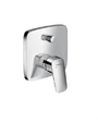 Смеситель для ванны Hansgrohe Logis, скрытый монтаж, однорычажный, хром (71405000)