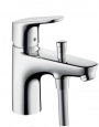 Hansgrohe 31930000 Focus Смеситель для ванны/душа Monotrou , однорычажный, 1/2, хром