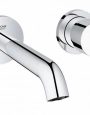 Смеситель для раковины GROHE Essence+ на 2 отверстия, внешняя часть, хром (19408001)