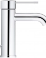 Смеситель для раковины GROHE Essence+ с низким изливом и донным клапаном, хром (23589001)