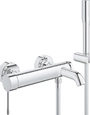 Смеситель для ванны с душевым гарнитуром Grohe Essence+ Хром (33628001)