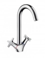 Смеситель для кухонной мойки Hansgrohe Logis M32 220, двухвентильный, хром (71285000)