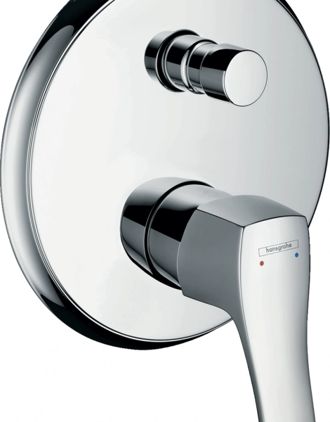 Смеситель для душа Hansgrohe Metris Classic, однорычажный, хром (31485000)