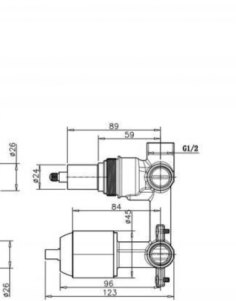 Скрытая часть Bravat Built-in (D982BW-B-ENG)