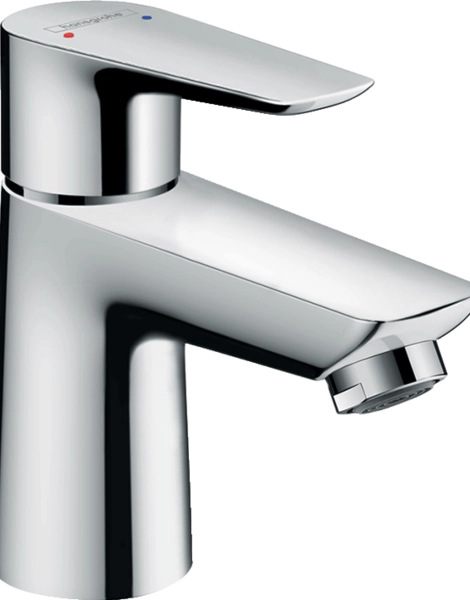 Смеситель для раковины Hansgrohe Talis E 80, без сливного гарнитура, однорычажный, хром 71702000