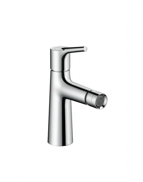 Смеситель для биде Hansgrohe Talis S, однорычажный, со сливным гарнитуром, хром (72200000)