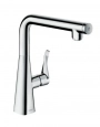 Смеситель для кухни Hansgrohe Metris Select, однорычажный, хром (14847000)