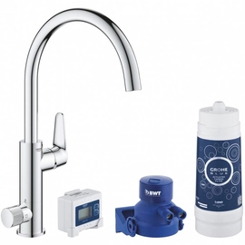 Export Group – Смеситель для кухни с функцией фильтрации Grohe Blue Pure Baucurve хром (30385000)