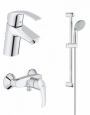 Промо-комплект для душа GROHE Eurosmart New, хром (123576)