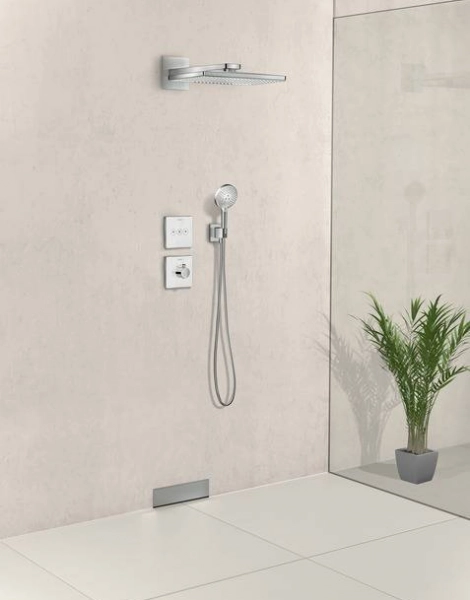 Переключатель потоков для душа Hansgrohe ShowerSelect, белый (15736400)