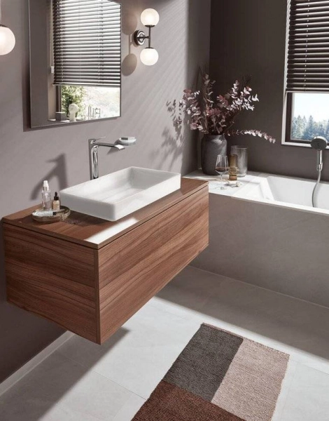 Смеситель Hansgrohe Vivenis для ванны с душем, хром (75415000)