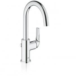 Export Group – Смеситель для раковины GROHE BauCurve со сливным гарнитуром, L-Size, хром (23090000)