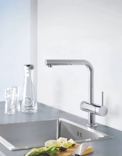 Смеситель для кухни Grohe Blue Хром (30382000)