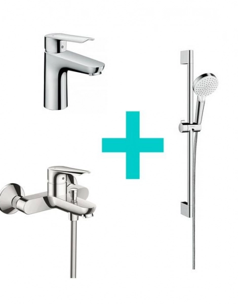 Набор Hansgrohe Logis E 100 (с) (71178000, 71415000, 26532400)