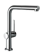 Кухонный смеситель Hansgrohe Talis M54, 270, с вытяжным изливом, 1jet, хром