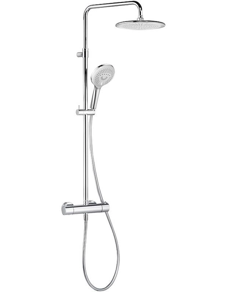 Душевая система с термостатом KLUDI FRESHLINE DUAL SHOWER SYSTEM хром (6709205-00)