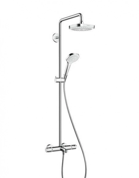 Душевая система Hansgrohe Croma Select E 180 2 jet, с термостатом, хром (27352400)