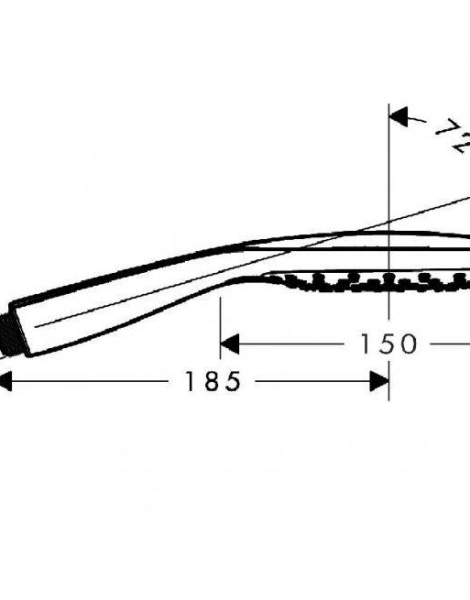 Ручной душ Hansgrohe Raindance Select E 150 3jet (26550000)