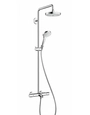 Душевая система Hansgrohe Croma Select S, с термостатом, белый хром (27351400)