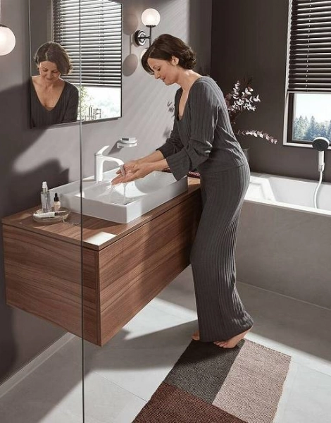 Ручной душ Hansgrohe Pulsify Select Relaxation Белый матовый (24110700)