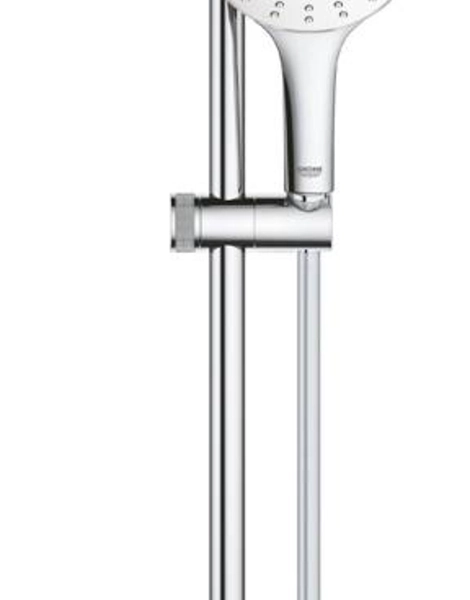 Душевой набор GROHE Rainshower SmartActive 130, 3 вида струй, белая луна (26576LS0)