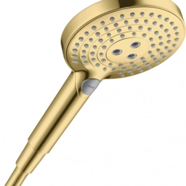 Export Group – Ручной душ Hansgrohe Raindance Select S120 3 jet, полированное золото (26530990)