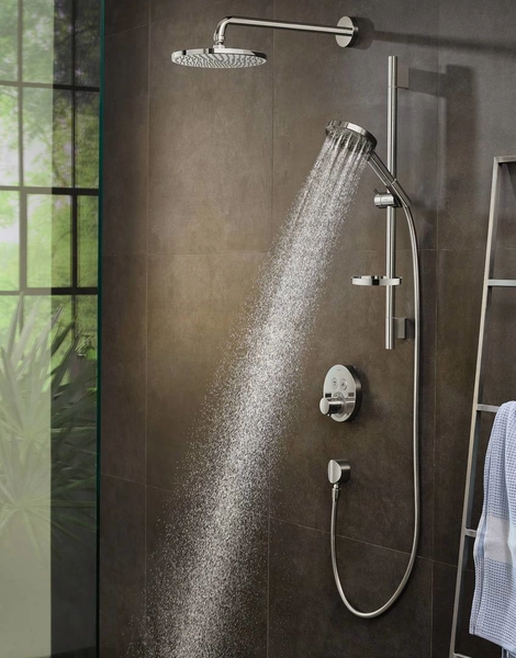 Верхний душ Hansgrohe Raindance Select S, с держателем, хром (27607000)