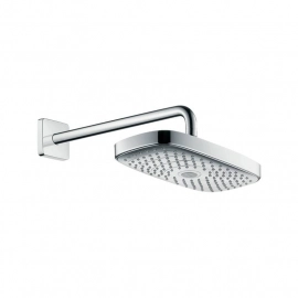 Export Group – Верхний душ Hansgrohe Raindance Select E 300 2jet EcoSmart, с держателем