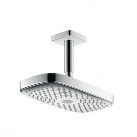 Export Group – Верхний душ Hansgrohe Raindance Select E 300 2jet, с потолочным кронштейном, хром (27384000)