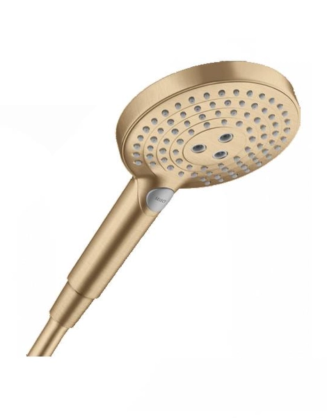 Ручной душ Hansgrohe Raindance Select S120 3 jet, шлифованная бронза (26530140)