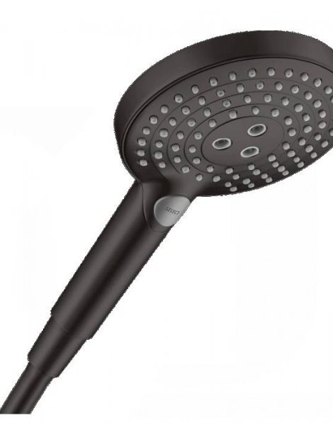 Ручной душ Hansgrohe Raindance Select S120 3 jet, матовый черный (26530670)