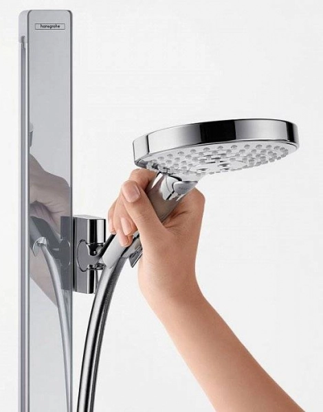 Душевая штанга Hansgrohe Unica E 0,90 м, белый/хром (27640400)