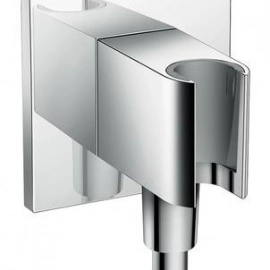 Export Group – Держатель для душа Hansgrohe Fixfit Porter Square, шланговое подключение, хром (26486000)