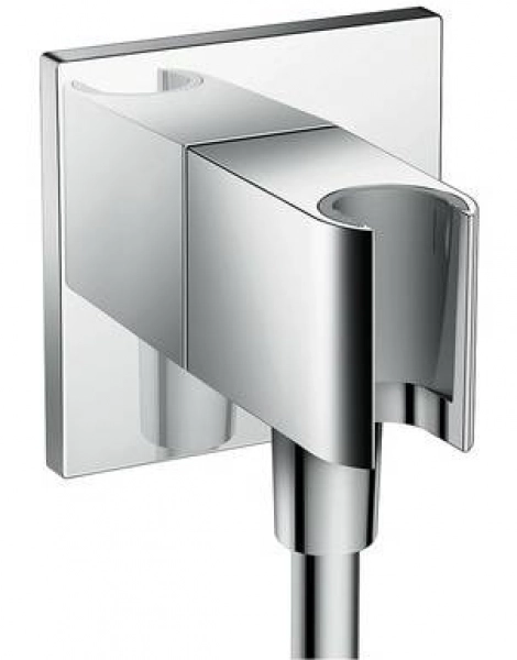 Держатель для душа Hansgrohe Fixfit Porter Square, шланговое подключение, хром (26486000)